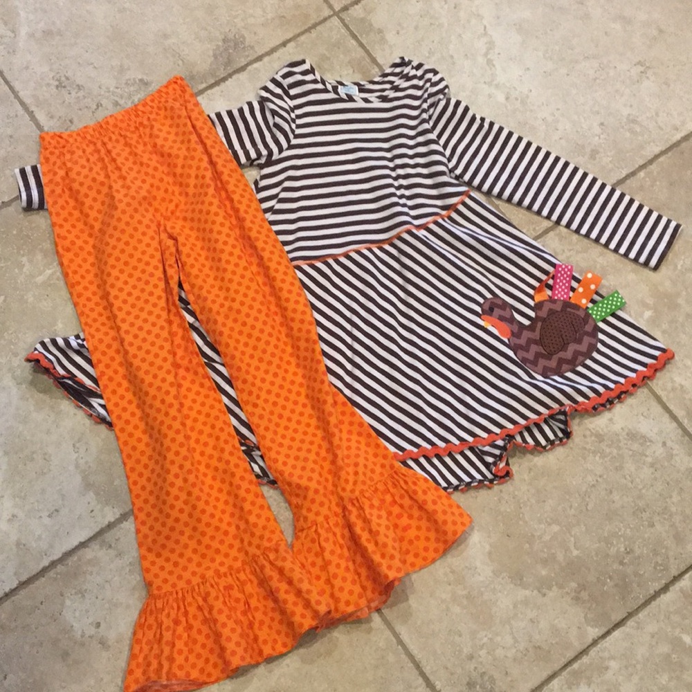Big girl Thanksgiving outfit